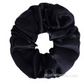 Laço elástico para elástico 100% seda scrunchie cabelo